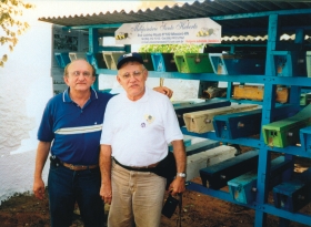 Dr .Paulo Menezes e Waldemar Ribas Monteiro